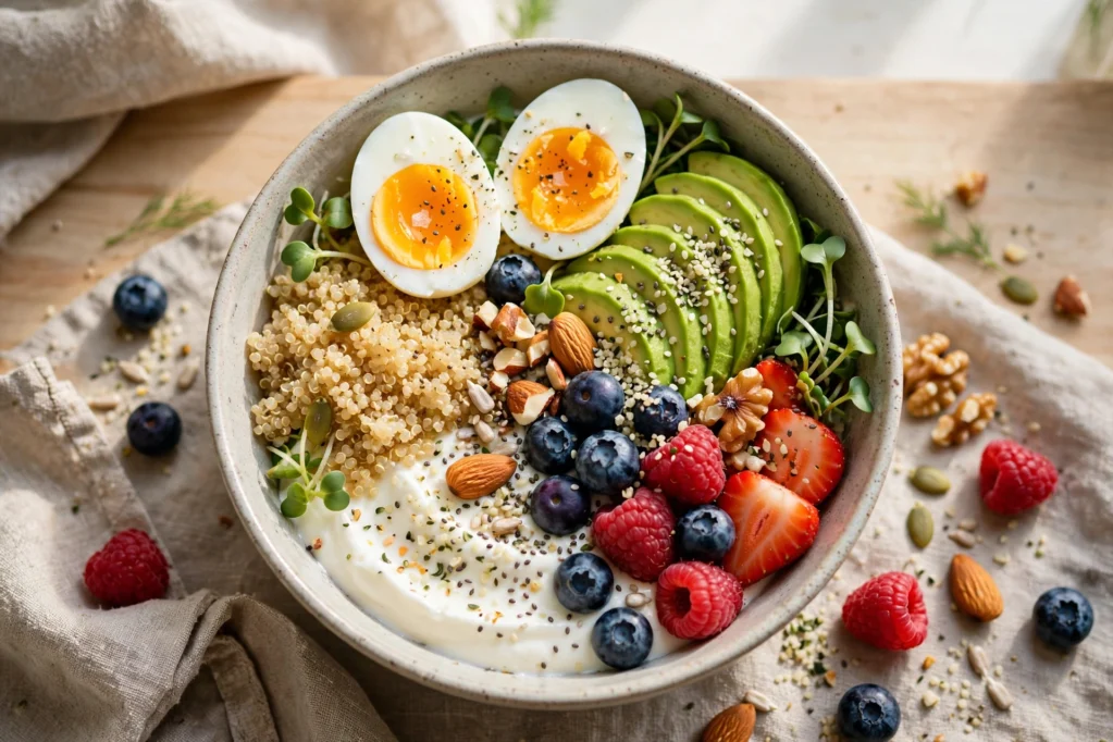 High Protein Breakfast Bowl